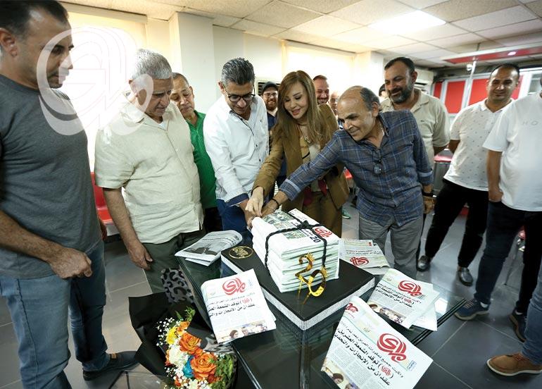 المدى تطفئ شمعتها العشرين وتوقد شمعة جديدة في مسيرتها