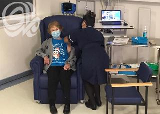 أول سيدة تحصل على لقاح كورونا توجه رسالة