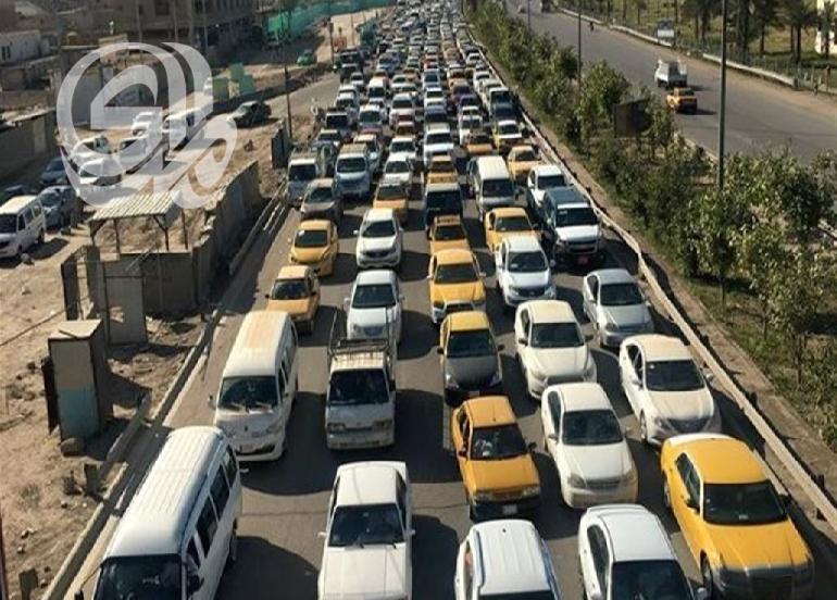 المرور تحمل عمليات بغداد مسؤولية قطع الطرق