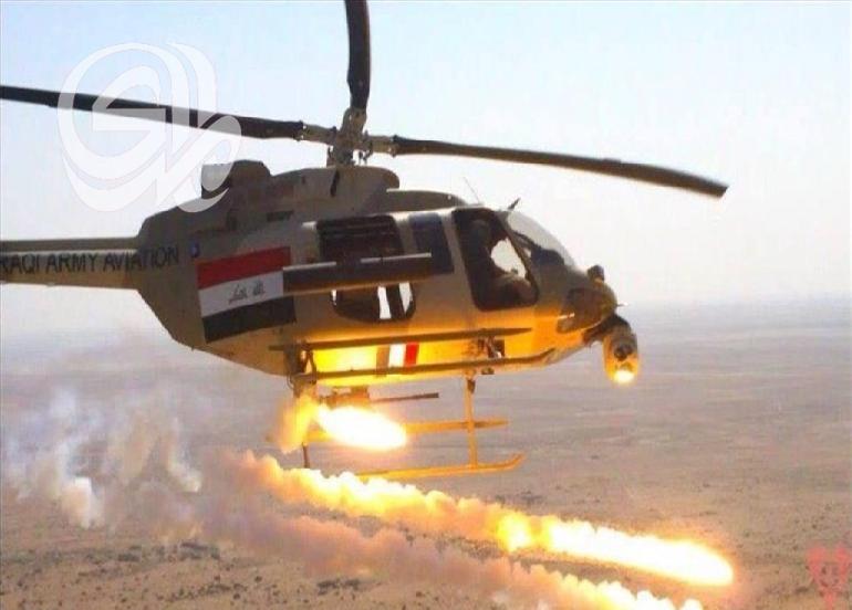 طيران الجيش يدمر مضافة تابعة لداعش في صلاح الدين