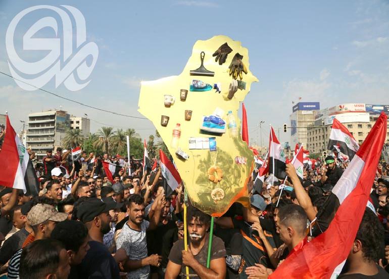 تنسيقيات تظاهرة 25 أكتوبر تقترح  طرد  النواب والمسؤولين وترفض تواجد الصدريين