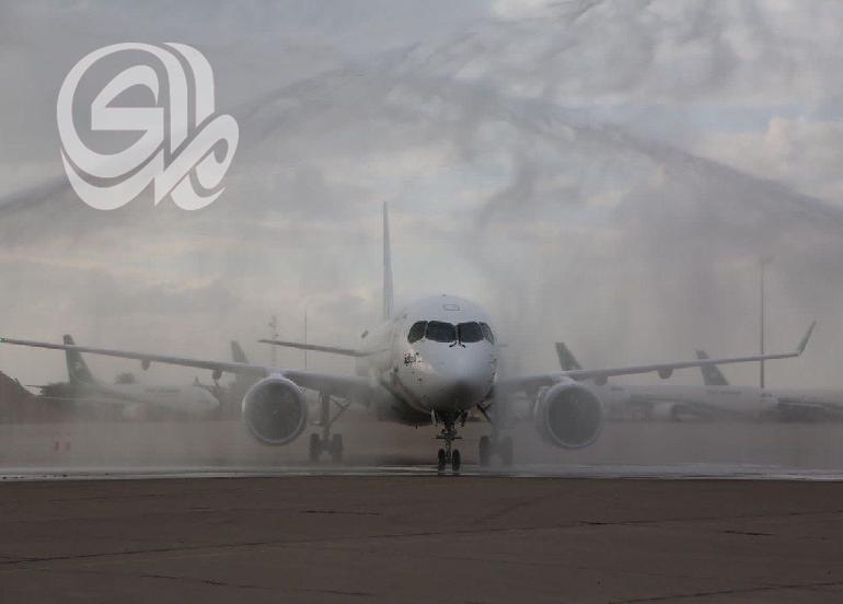 وصول الطائرة الثانية من طراز Airbus A220 الى العراق
