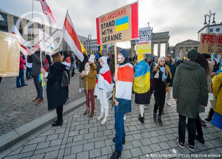جدل في ألمانيا بشأن تظاهرات مؤيدة لروسيا