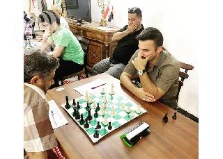 تواصل منافسات بغداد للرجال والنساء بالشطرنج