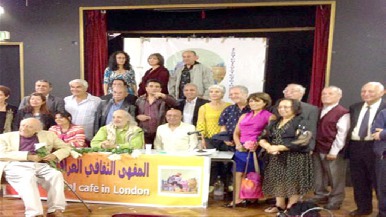 في أمسية للشاعر عواد ناصر بالمقهى الثقافي العراقي – لندن