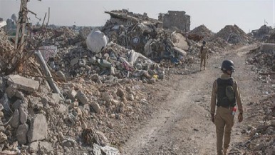منظمة دولية : أنقاض مدينة الموصل المتراكمة تشكل تحدياً  أمام أعمال إزالة الألغام